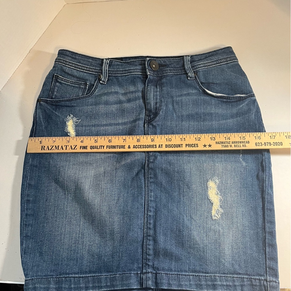The San Francisco Jean company denim skirt size 28 - Picture 9 of 10